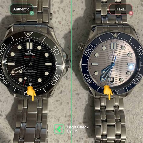 how to tell if omega watch is fake|genuine omega watch.